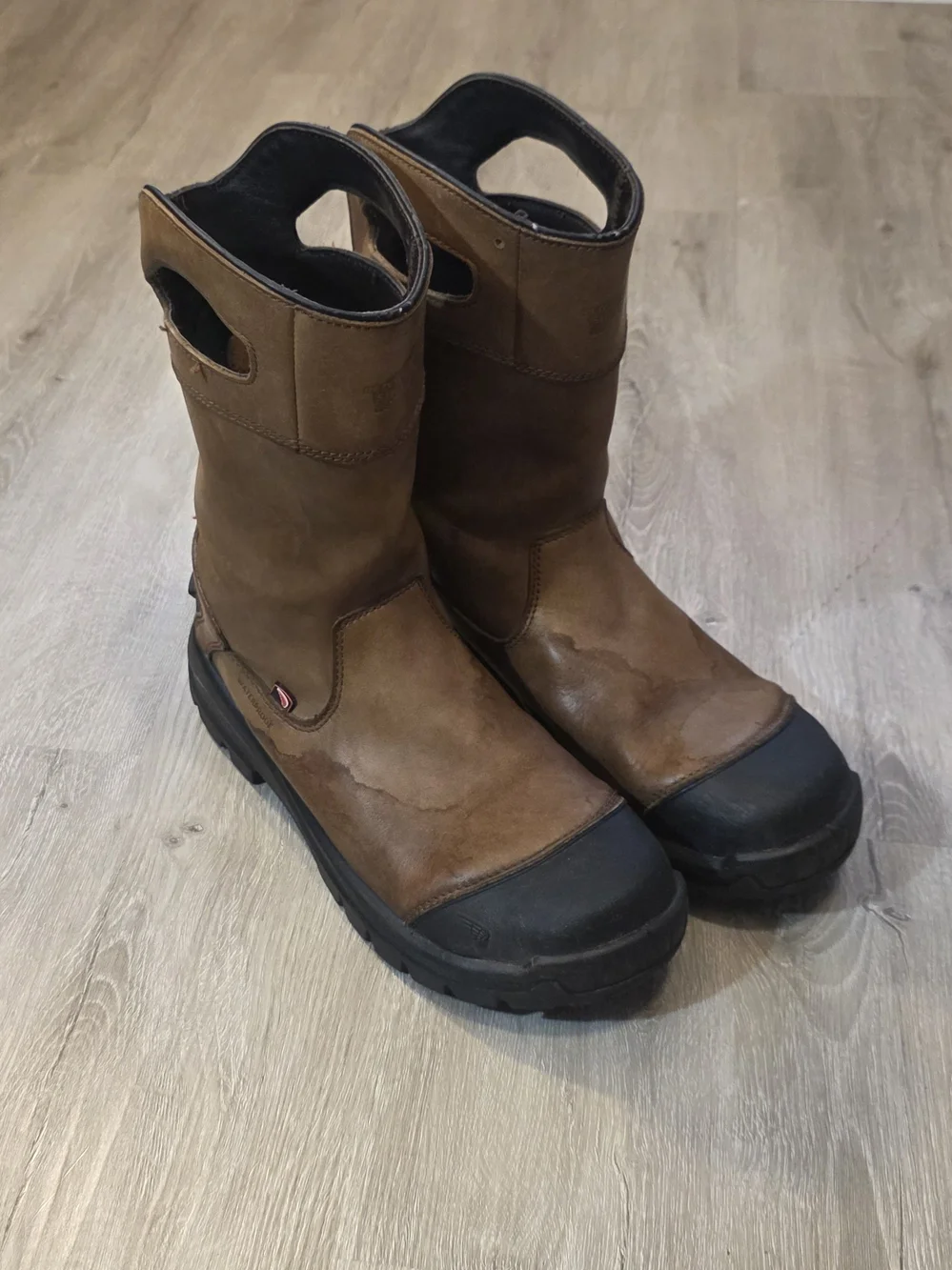 Red Wings Steel Toe Waterproof Boots 4239 Size 11 Western Leather USA Made